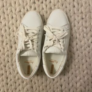Sam Edelman White Leather Sneaker